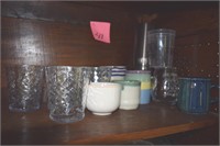 Glassware, mugs, etc