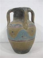 9.75" Pottery Vase Decor