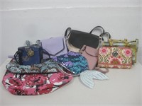 Assorted Handbags & Purses 14"x 13"x 4"