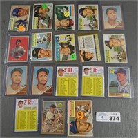 Assorted Early Baseball Cards - All Stars
