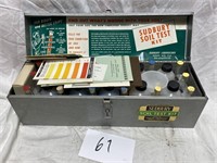 VINTAGE SUDBURY SOIL TEST KIT -1962