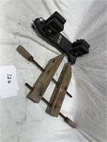 WOOD VISE AND CLAMP