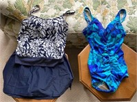 2 Swimsuits - Size 10/12