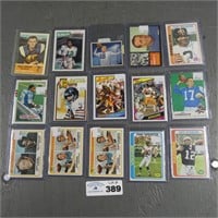 Assorted Early Football Cards
