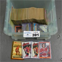 Large Lot of Assorted Early Hockey Cards