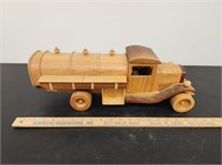 Handcrafted by Marlin L Smith Wooden Toy Truck-