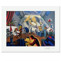 Mark Kostabi, "The Big Picture" Hand Signed Limite