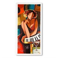Michael Kerzner, "The Pianist" Hand Signed Limited