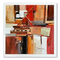Yuri Tremler, "Piano" Limited Edition Serigraph, H