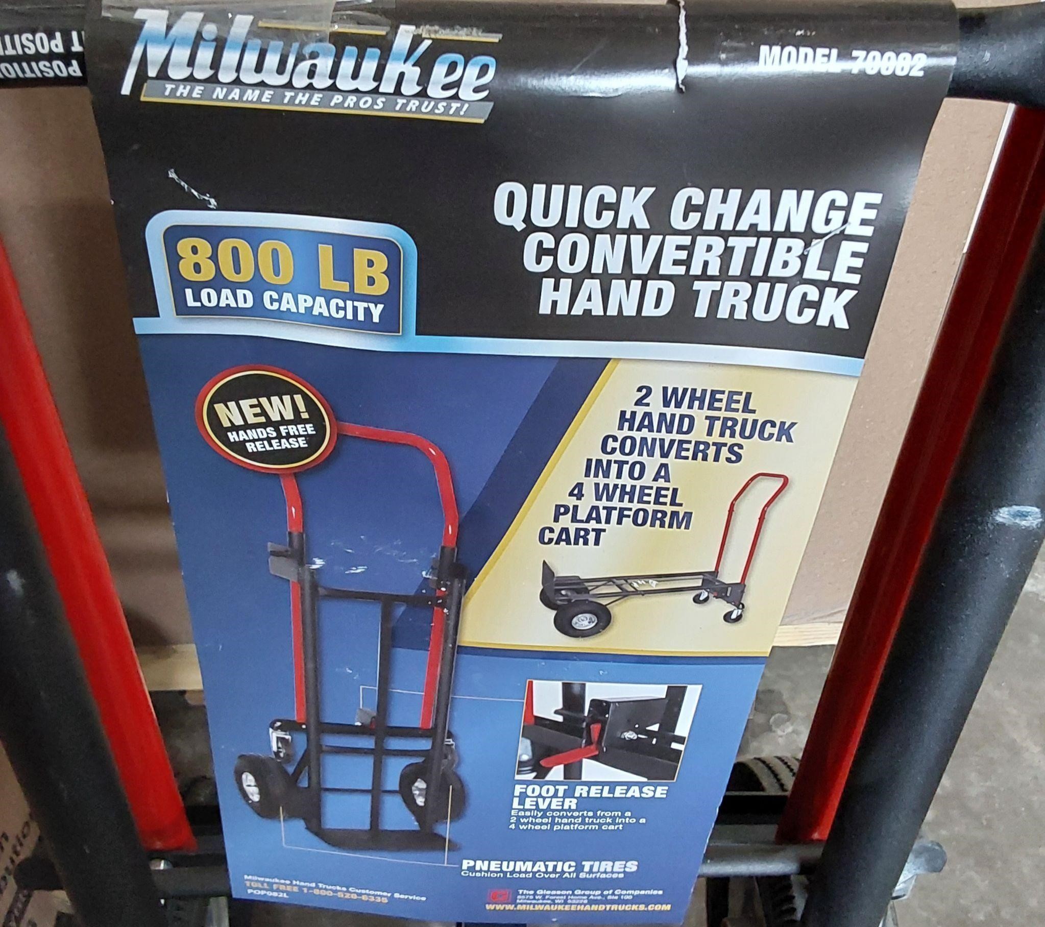Milwaukee 2 Way Hand Truck Dolly