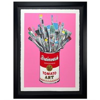 Mr. Brainwash- Unique and Hand-Finished Silk Scree