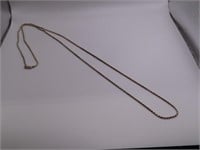 Sterling XLong 34" Rope Necklace 11g