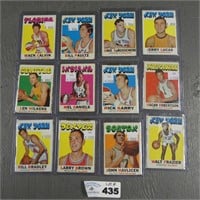 1971 Topps Basketball Cards