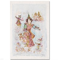 Thai Dancers Limited Edition Lithograph by Edna Hi