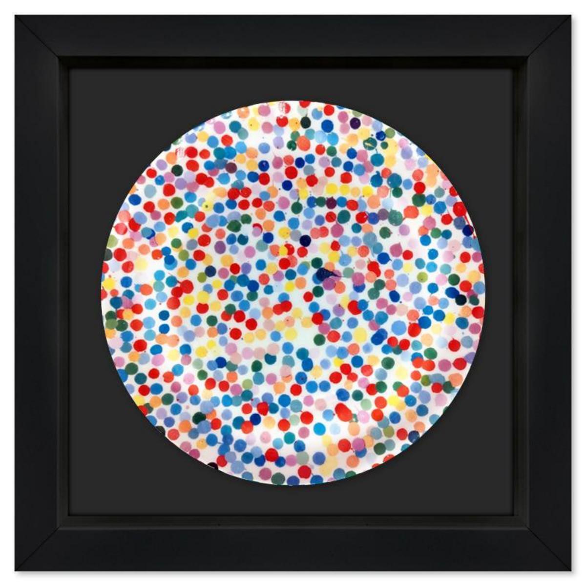 Damien Hirst, "The Currency" Framed Plate with Let