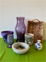Purple Hurricane, Painted Pot, Fenton, Roseville +