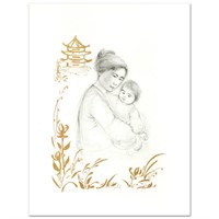 Lei Jeigiong and her Baby in the Garden of Yun-Tai