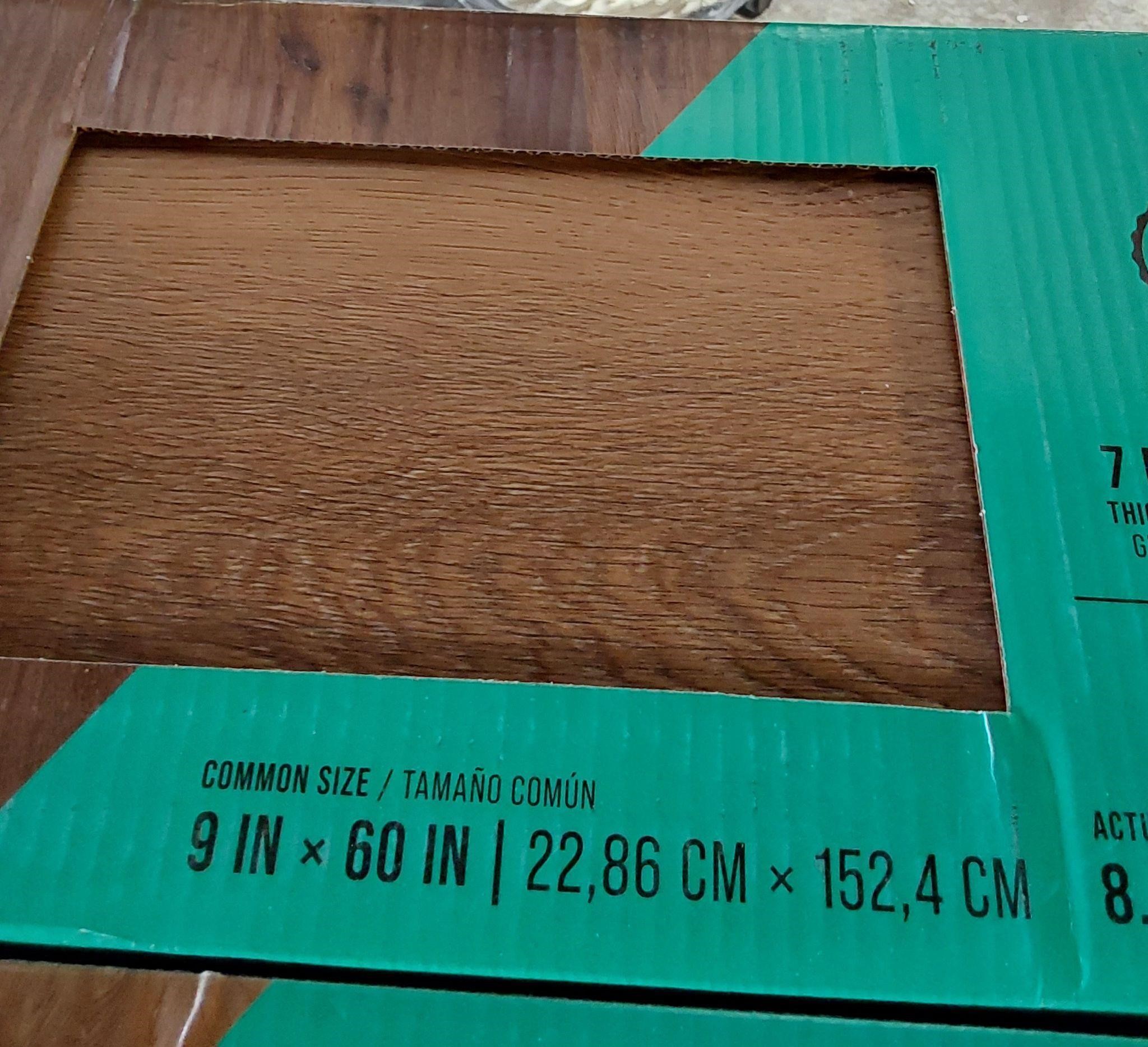3 Box Count Waterproof Vinyl Plank Flooring