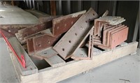 Lot Structural Steel Angles - See Info Photo