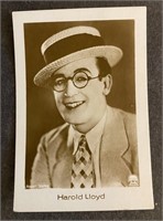 Film Star, HAROLD LLOYD:  Tobacco Card (1932)