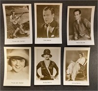 FILM STARS: Antique MANOLI Tobacco Cards (1931)