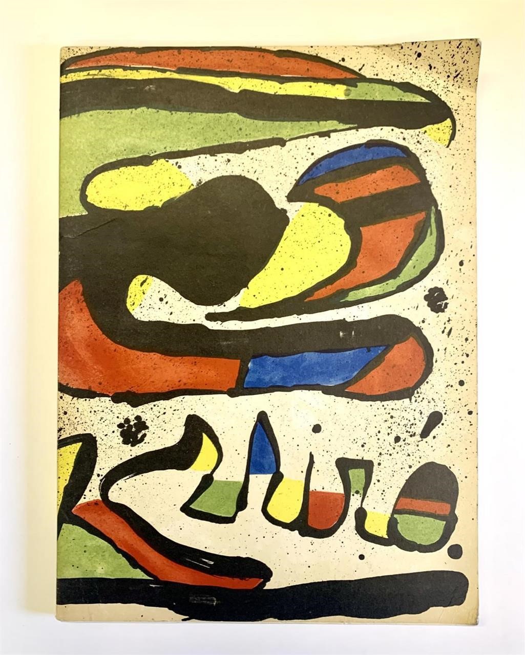 Joan Miro- Refrance Book with many color lithograp