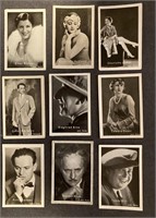 MOVIE STARS: Scarce LANDE Tobacco Cards (1932)