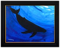 Wyland- Original Painting on Canvas "Humpback Whal