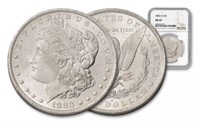 1883 o MS 63 NGC Morgan Silver Dollar