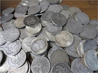 (100) Random Date Grade Morgan Silver Dollars