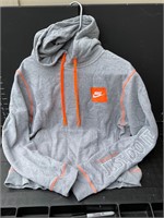 Women’s Nike hoodie size medium orange and gray