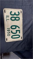 1950 illinois plate