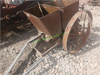 Garden Cart on steel wheels