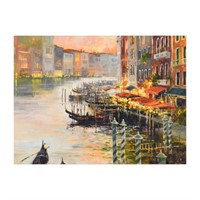 Marilyn Simandle, "Canal at Dusk" Limited Edition