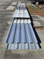 Approx 20 Pc Asst Metal Wall & Roof Panels