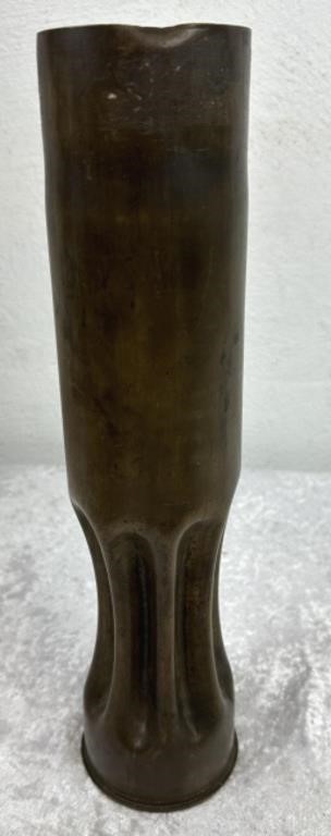 75mm Trench Arted Brass Shell