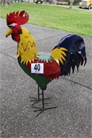 Metal Rooster Porch/Yard Decor(R1)
