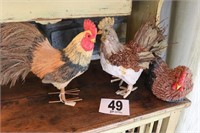(3) Piece Chicken/Rooster Decor(R1)