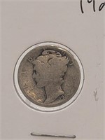 1920 90% Silver Mercury Head Dime