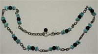 Silpada Designs 925 Sterling Turquoise & Faceted