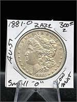 90% Silver Morgan Dollar 1881– o (small o)