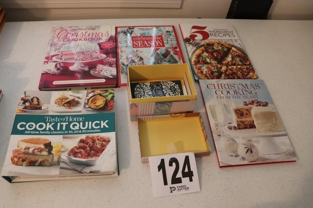 Cook Books, Recipe Cards & Box(R1)