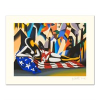 Mark Kostabi, "America" Limited Edition Serigraph,
