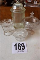Lidded Glass Containers & Bowls(R1)