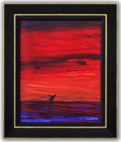 Wyland- Original Painting on Canvas "Storm"