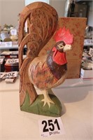 Wood Rooster Decor(R1)