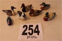 Avon Collectible Duck Figures & (1) Wood Type