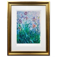 Claude Monet, "Iris" Framed Limited Edition Lithog