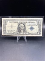 Silver Certificate 1$ Bill 1957-B