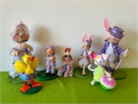 Easter Annalee Art Dolls